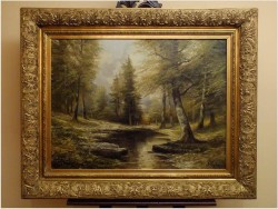 RARYTAS! TAJEMNICZY LAS -  org. JOSEF KUGLER (Österreich, ur 1913r.)