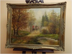 POLECAMY! WYJAZD NA POLOWANIE - WLADIMIR GRECHOW (*1917 IN MOSCOW)