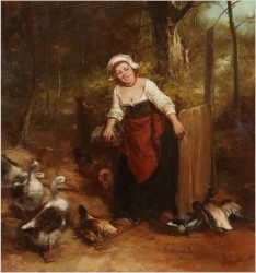 Gęsiarka - Dickmeis Gerhard (Heinsberg 1918 - 1978 Jülich)