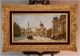 Wyjątkowe Malarstwo! Warszawa, Krakowskie Przedmieście - Klaus Rochel (*1936)