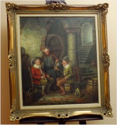 POLECAMY! MALARSTWO DAWNYCH MISTRZÓW, PRÓBA WINA U MNICHA - org HEIN VAN DOREN ur. (1930r Düsseldorf )