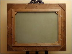 MALARSTWO NIEMIECKIE! PIĘKNY KRAJOBRAZ ALPEJSKI - sygn Warnoth XXw.