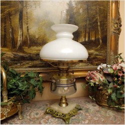 STARA LAMPA NAFTOWA - CARL KNEUSEL ZEULENRODA XIXw.