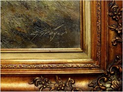 MALARSTWO NIEMIECKIE! - WIDOK NA KAISERTAL, ÖSTERREICH - E.Gröger  XXw.