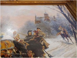 WYJAZD Z ZAMKU ~ ULPIANO CHECA  SANZ (Spanish, 1860-1916)