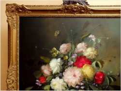 MEGA RARYTAS! BUKIET FLAMANDZKICH KWIATÓW - GERHARD MERFORT *1927