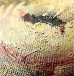 WYJĄTKOWE MALARSTWO W PAŁACOWEJ RAMIE!  KWIATY W WAZONIE - NIEMCY XXw.