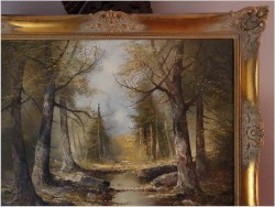 Tajemniczy las - Josef Kugler (Österreich ur 1913 - 2011r.)