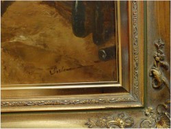 POZYCJA GODNA POLECANIA! GRA W KARTY - DICKMEIS GERHARD (Heinsberg 1918 – 1978 Jülich)