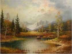 DACHAUER MOOS - GUSTAW WEISS/GUWE (100cmx70cm)