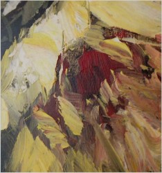WYJĄTKOWY!  KWIATY W PAŁACOWEJ RAMIE - OTMAR LEDERER (MUNCHEN *1926)