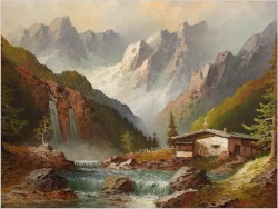 PITZTAL Z WIDOKIEM NA WILDGRAT - GUSTAW WEISS/GUWE