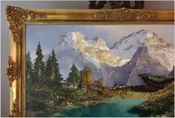 Cudne Arcydzieło! Karwendelspitze - Herbert Uerpmann (1911-1996)