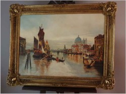 Wenecja | Santa Maria Della Salute - Pietro Fragiacomo (Italy 1856-1922)