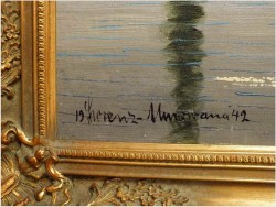 MARYNISTYKA, ŁODZIE - ERNST HUGO LORENZ MUROWANA