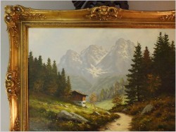 WILDER KAISER, TIROL IN ÖSTERREICH - sygn, LEIDNER XXw.