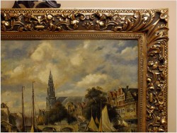 POLECAMY! ANSICHT VON ANTWERPEN - MAX GAISSER (AUGSBURG 1857-1922 MUNICH)