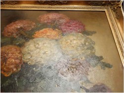 CHRYSANTHEMEN IN VASE - Klaus Clausmeyer  (* 1887 in München; † 11. März 1968 in Düsseldorf)