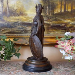 POLECAMY ANTYK! LEGIONISTA RZYMSKI, DUŻA FIGURA ~ ERNEST JUSTIN FERRAND, 1846-1932