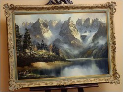 PIĘKNE DOLOMITY, MONTE CRISTALLO - J.E.LEMKE (*1916 Falkenberg)