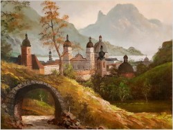 Dolina Zamków w Szwajcarii - Gustaw Weiss/Guwe