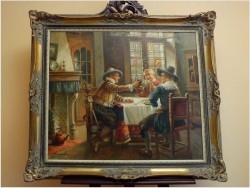 MUSZKIETERZY I WINO - oryg. MAX KRAUSS *1902 + ORGINALBRIEF!