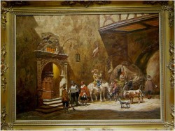 PRZED OBERŻĄ ~ MAX OHMAYER *1903 (Schüler an der Akademie in Münchener)