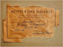 PIĘKNA MARINA, ARNOLD GRABONE GEORG (1986 MUNCHEN - 1982 BUCHHOF)