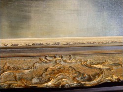 REALISTYCZNY KRAJOBRAZ ALPEJSKI - J.E.LEMKE *1916r. (80x60)