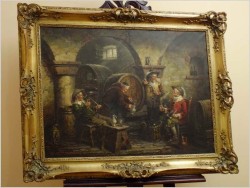 ROZMOWA PRZY WINIE ! org HEIN VAN DOREN ur. 1930r (CERTYFIKAT!)