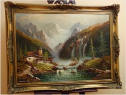 WODOSPADY ~ GUSTAW WEISS/GUWE (118cmx88cm)