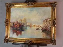 Wenecja!  Bazylika Santa Maria della Salute - Benno Stadler *1908