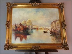 Wenecja!  Bazylika Santa Maria della Salute - Benno Stadler *1908
