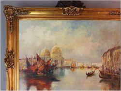 Wenecja!  Bazylika Santa Maria della Salute - Benno Stadler *1908