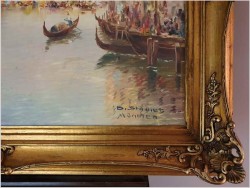 Wenecja!  Bazylika Santa Maria della Salute - Benno Stadler *1908