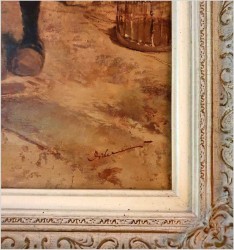 Scena rodzajowa! Dziewczynka i Chłopak - Dickmeis Gerhard (1918-1978)