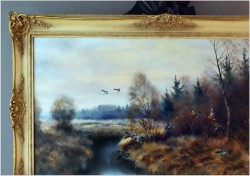 Kaczki w locie - Paul Wilhelm Dahms (1913-1988)