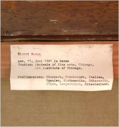 Obraz olejny do salonu. Kompozycja kwiatowa - Eduard Nowak *1921