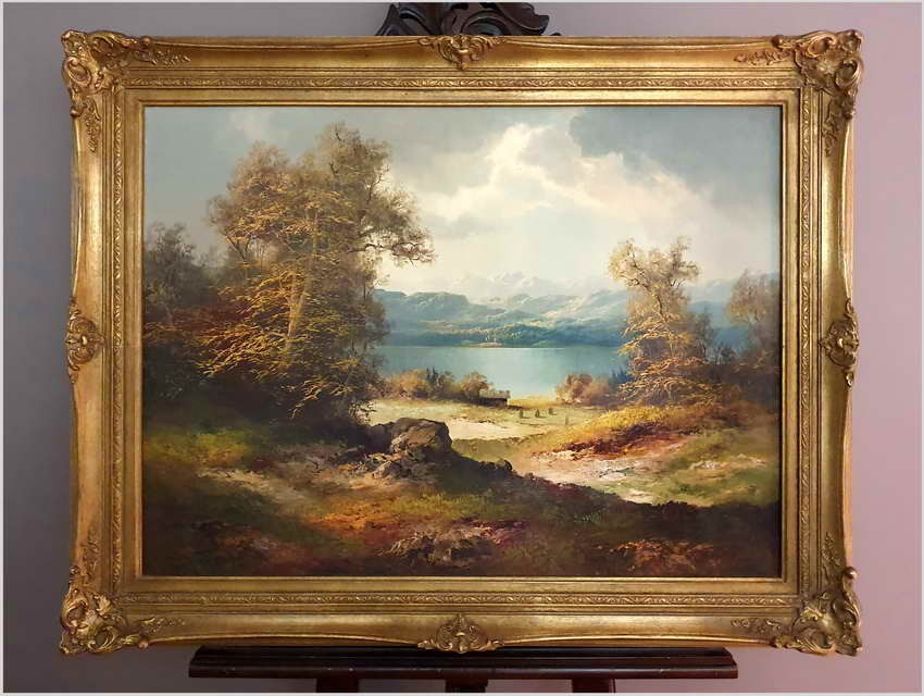 Dobre Malarstwo Romantyczne - Hans Wagner *1924