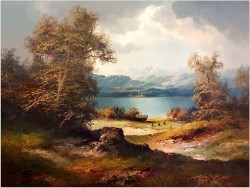 Dobre Malarstwo Romantyczne - Hans Wagner *1924