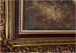 Malarstwo Panoramiczne! Parkowa Aleja - Georg Wegener *1917