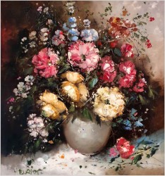 Piękna Martwa Natura - Oryg.Christian Jereczek (Henriot) *1935