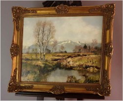 Widok na mokradła Dachauer Moos - Josef Burger (Monachium, 1887-1966)