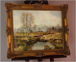 Widok na mokradła Dachauer Moos - Josef Burger (Monachium, 1887-1966)