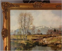 Widok na mokradła Dachauer Moos - Josef Burger (Monachium, 1887-1966)