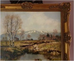 Widok na mokradła Dachauer Moos - Josef Burger (Monachium, 1887-1966)