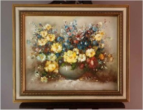 Martwa natura! Kwiaty w Wazonie - Klein *1946 (Certyfikat!)