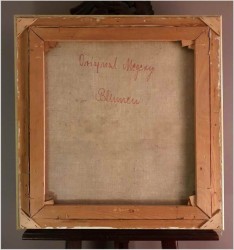 Kwiaty w niebieskim wazonie - István Megyery (1898 Hungary - 1972 Vienna)