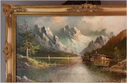 Piękny panoramiczny krajobraz! Am Urnersee - Gustaw Weiss/Guwe