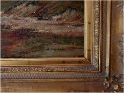 Romantyczny krajobraz. "Pasterz owiec" - Jürgen Sefried *1921